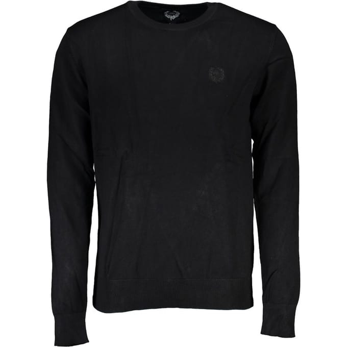Gianmarco Venturi Zwarte Viscose Heren Sweater