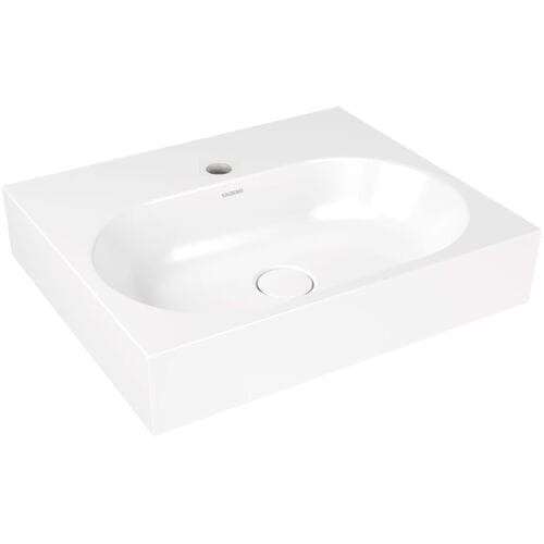 Kaldewei CENTRO wall-mounted washbasin 3061 with 1 tap hole, 60 cm 903406013001