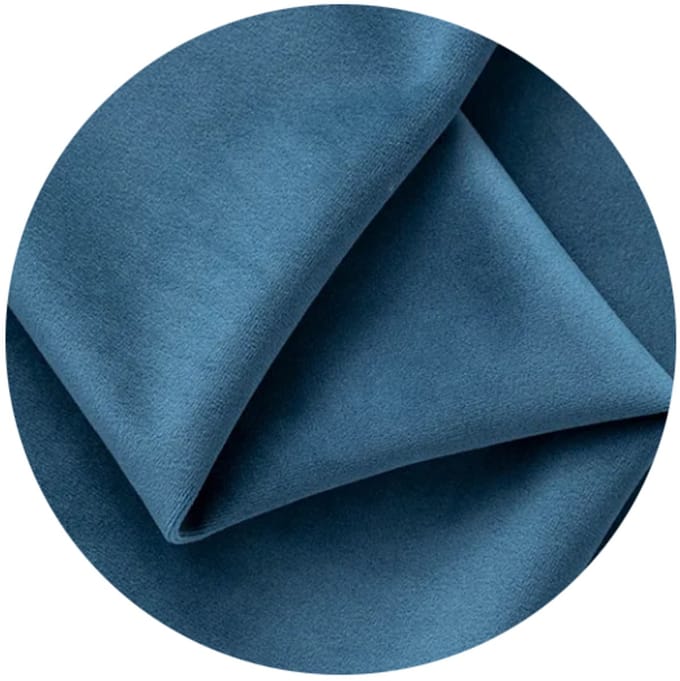 Meble odNowa - Tafellaken - Mat Fluweel - Blauw - 320cm