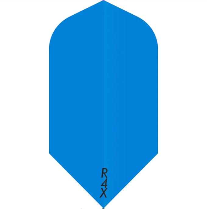 DLDarts - Slim Flights - 100 micron - 1 Set - Blauw