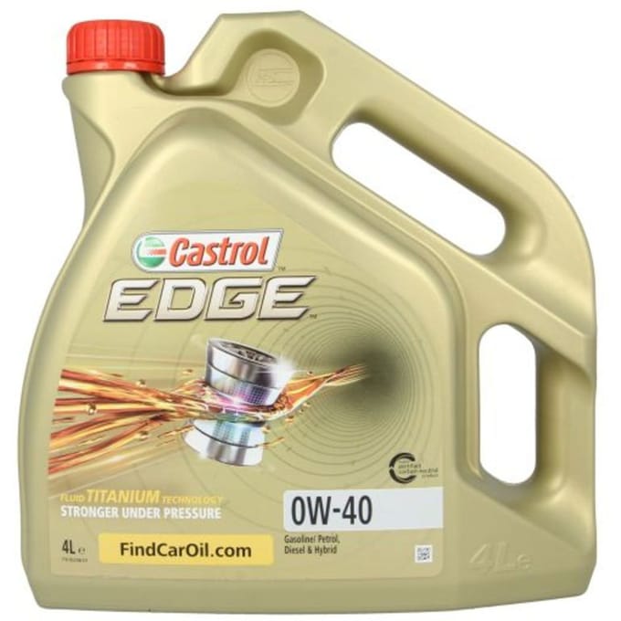 Motorolie CASTROL 15F713 Edge 0W40 4L