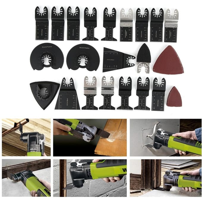 40-delige Zaagbladenset Multifunctioneel Hoge Koolstofstaal Houtbewerking Zaagaccessoires