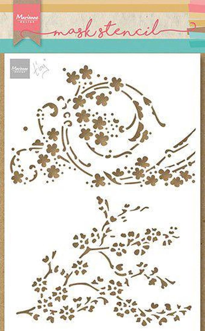 Marianne Design Craft stencil Tiny's Blossom