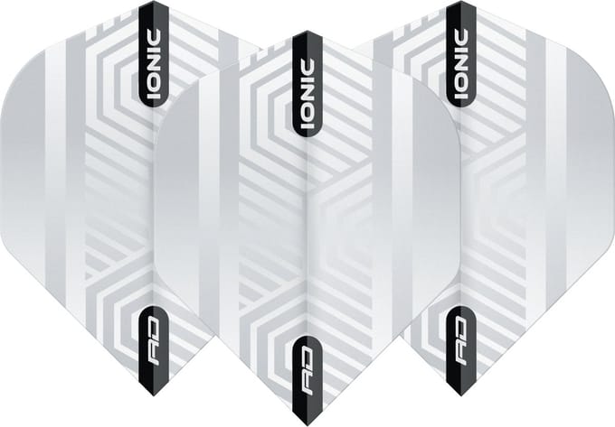 Red Dragon Hardcore Ionic White - Dart Flights