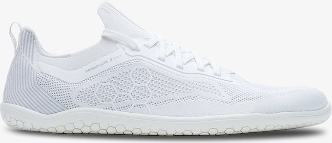 Vivobarefoot Primus Lite Knit Bright White - Mannen Barefoot Schoenen - Maat 44