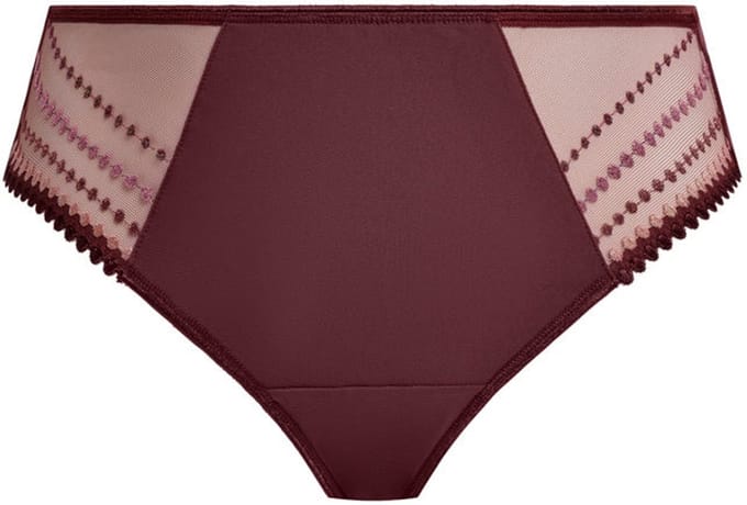 Elomi - Matilda String Sugarplum - maat XXL - Rood/Paars