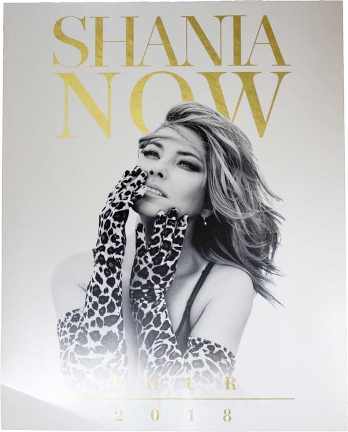 Shania Twain - Tour 2018 Poster - Multicolours