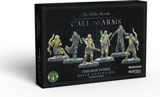 The Elder Scrolls: Call To Arms - Thalmor Patrol - Miniature Game - Ongeschilderd