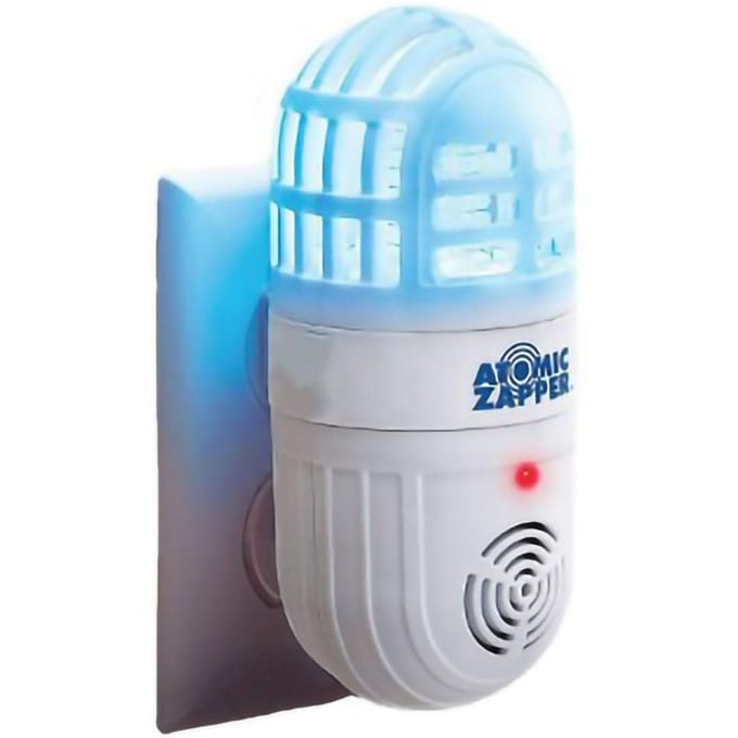 Bug Catcher Ultrasone Muggen Vliegende Insecten Vallen Compacte Doder voor Binnengebruik Universeel Wit white