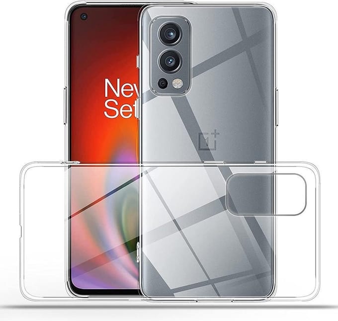 Geschikt voor OnePlus Nord 2 - Lunso - Softcase hoes - Transparant