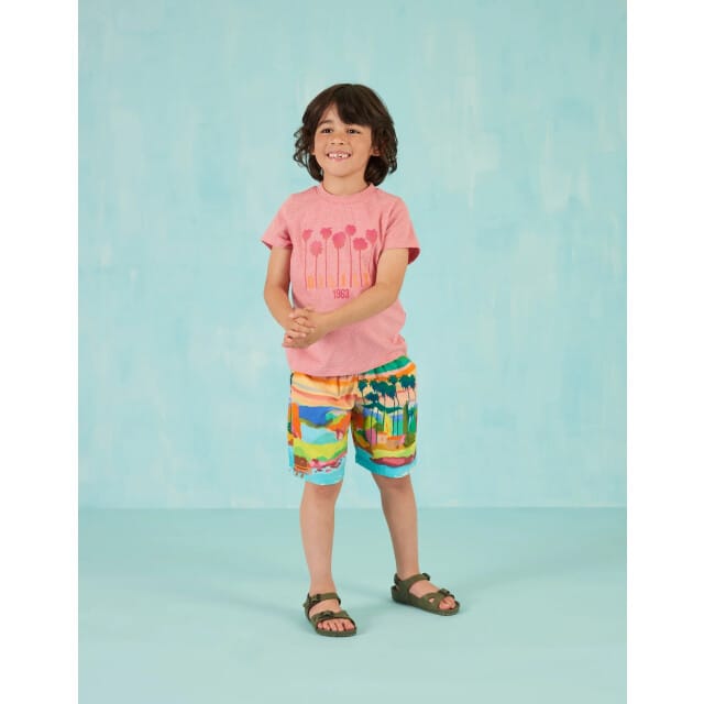 Oilily Plank Broek- maat122/7yr Porcelain Blauw