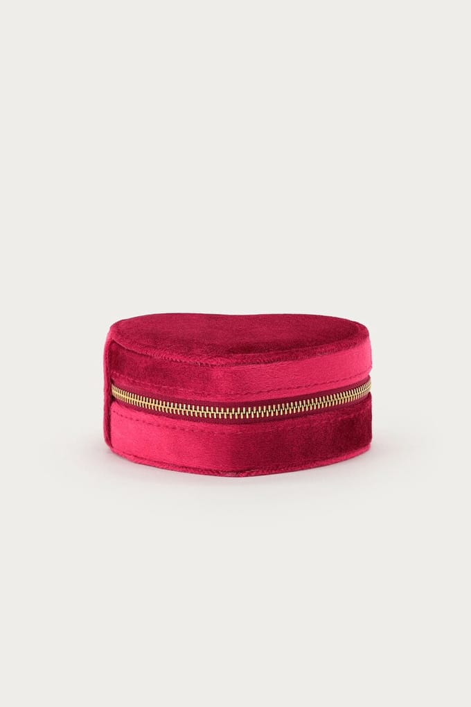 My Jewellery - sieraden organizer heart - Burgundy - Rood