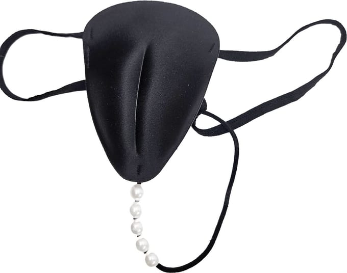 BamBella ® - Ondergoed - Heren LGBTQ string penis verbergen erotische string zwart