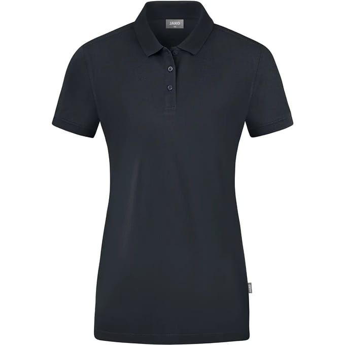 Jako Doubletex Polo Dames - Antraciet | Maat: 38