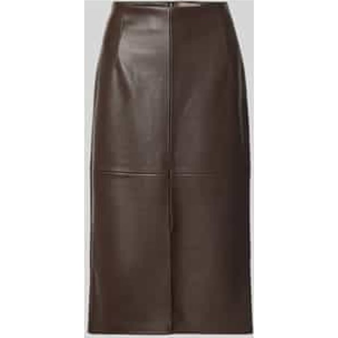Midirok in lederlook