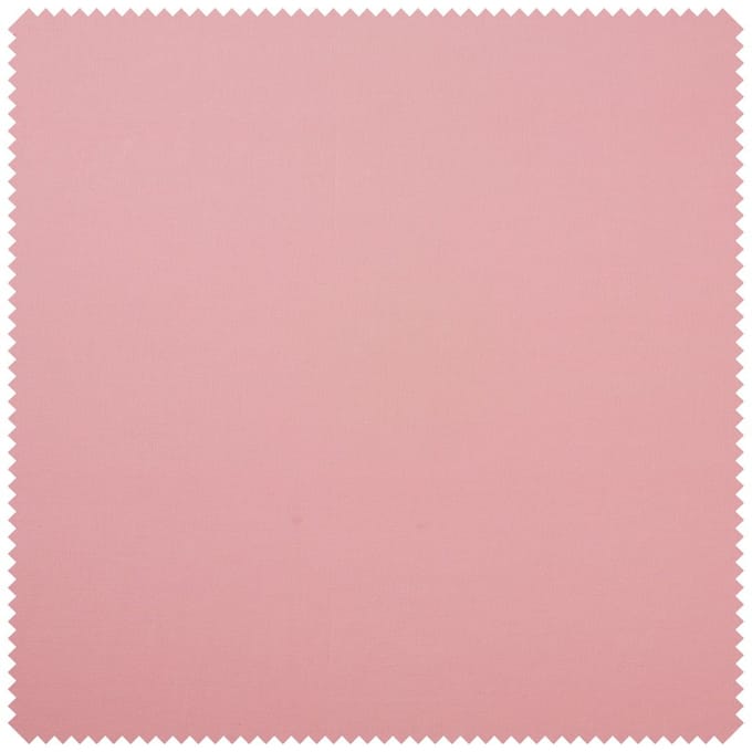 Katoenen stof "Uni" - Oud Roze