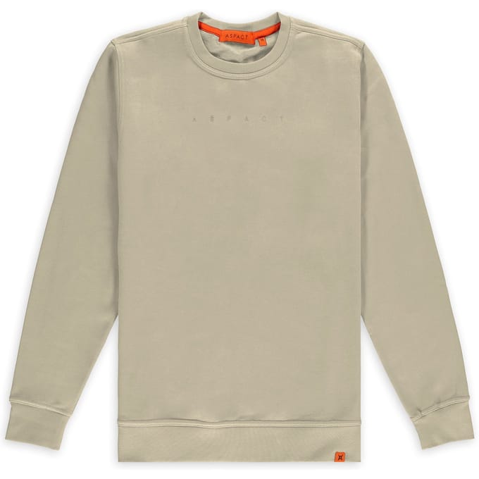 ASPACT Cody Crewneck Sand Taglia: S | Maglioni a maglia Outlet | Unisex | Marrone