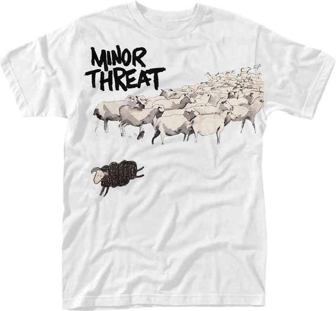 Minor Threat Heren Tshirt -M- Out Of Step Wit