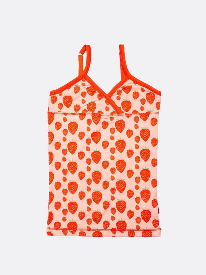 Claesen's® - Meisjes 2 pack Singlet Strawberry260900-Strawberry.4