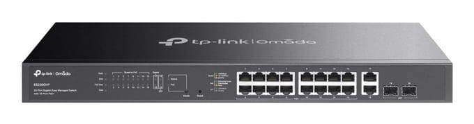 Omada - Switch, 20-Port, 16x PoE+ - Switch ES220GMP