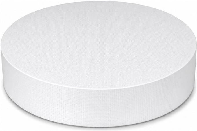 Piepschuim vormen - cirkel - 1x - D40 x 4 cm - styropor hobby / DIY vorm - basis knutselfiguren