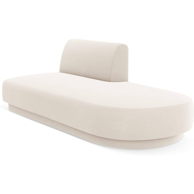 2-zits modulair zitelement Miley open rechterkant velvet | Micadoni Limited Edition