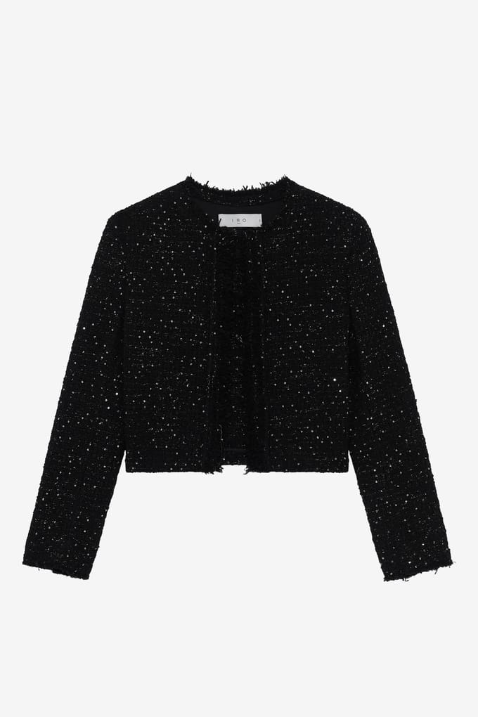 IRO Paris Cheril Jacket Black Sequins Taglia: 40 | Giacche Outlet | Donna | Nero