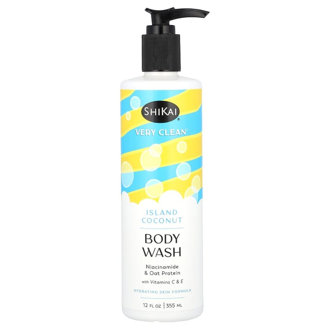 Zeer Schoon, Body Wash, Ierse Kokosnoot, 355 ml(12 fl oz) yellow