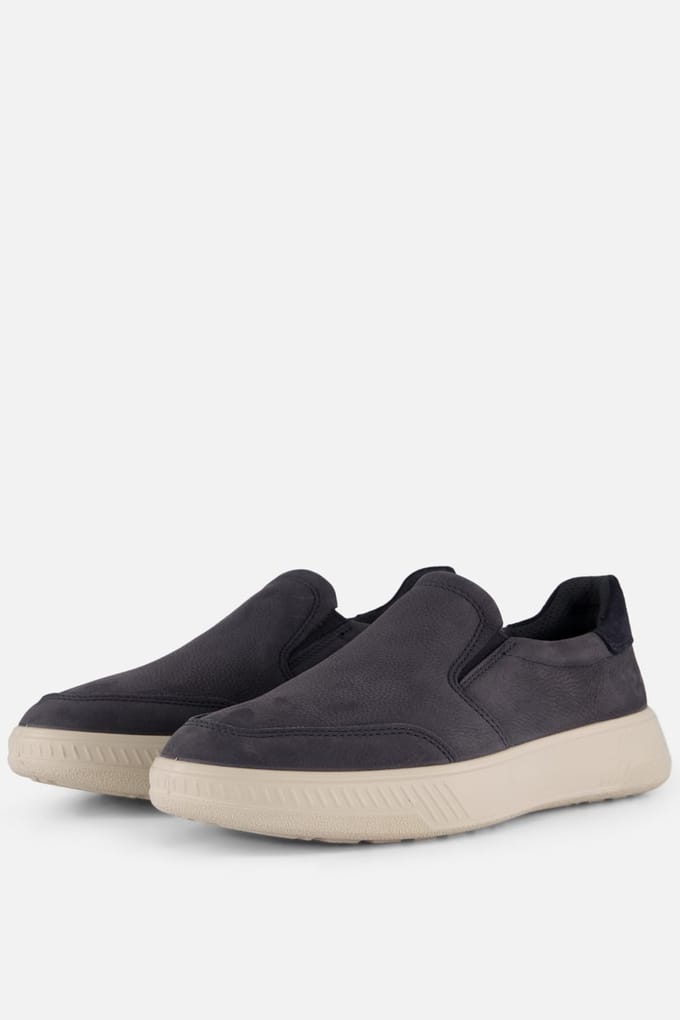 Ecco Move M Slip-on Instappers blauw Leer - Maat 47