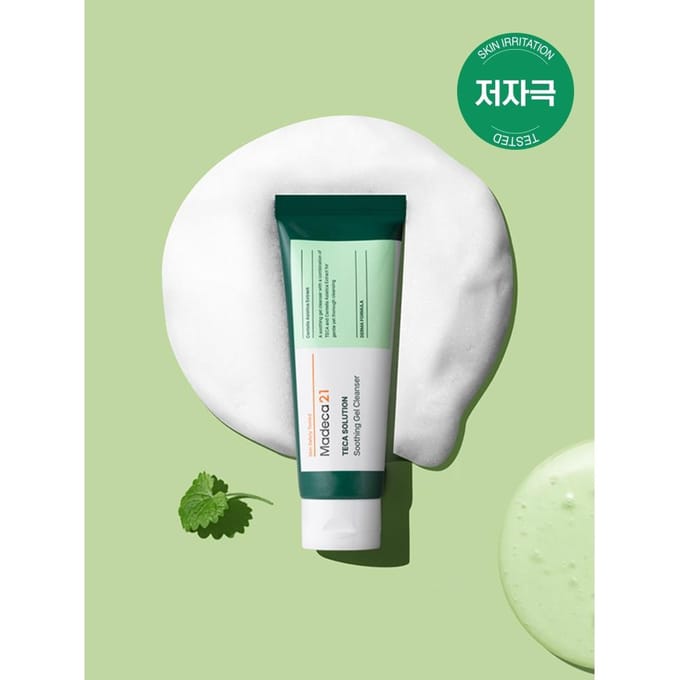 Madeca 21 Teca Solution Soothing Gel Reinigingsmiddel 100 Ml white