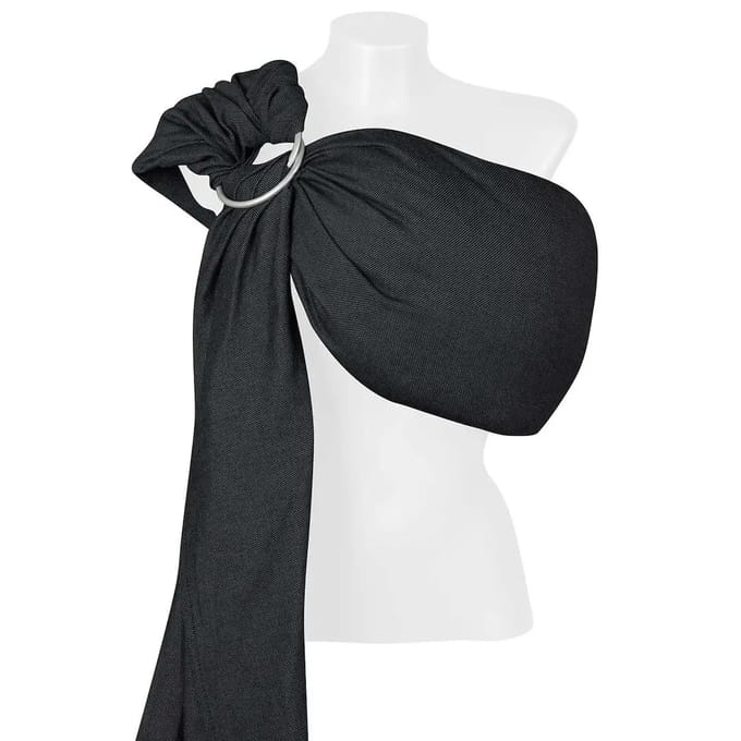 Zaffiro Hug Me Ring Sling Draagdoek - 70x460cm - Anthracite