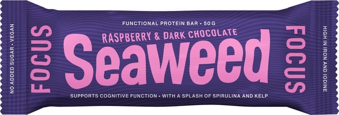 Seaweed&Friends Zeewier proteïne reep FOCUS - 50 g