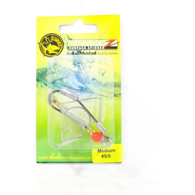 Tackle Tactics TT Buzzlockz Medium 5/0 1/pak (6146) yellow