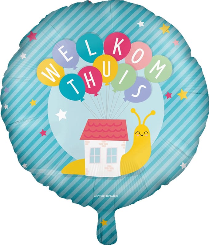 Foil balloon - Welkom thuis