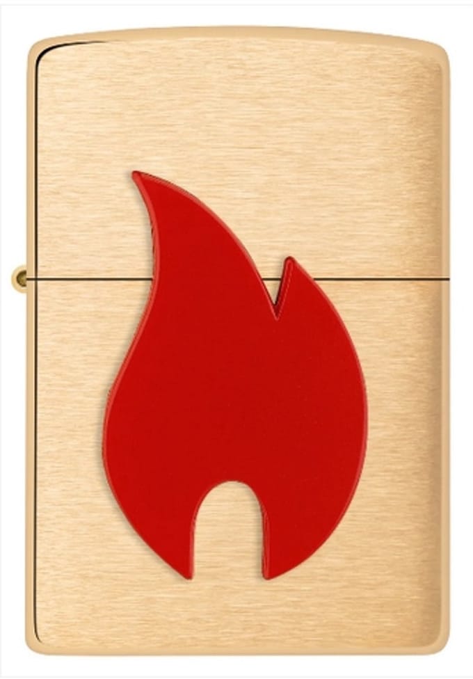 Aansteker Zippo BIG Flame red