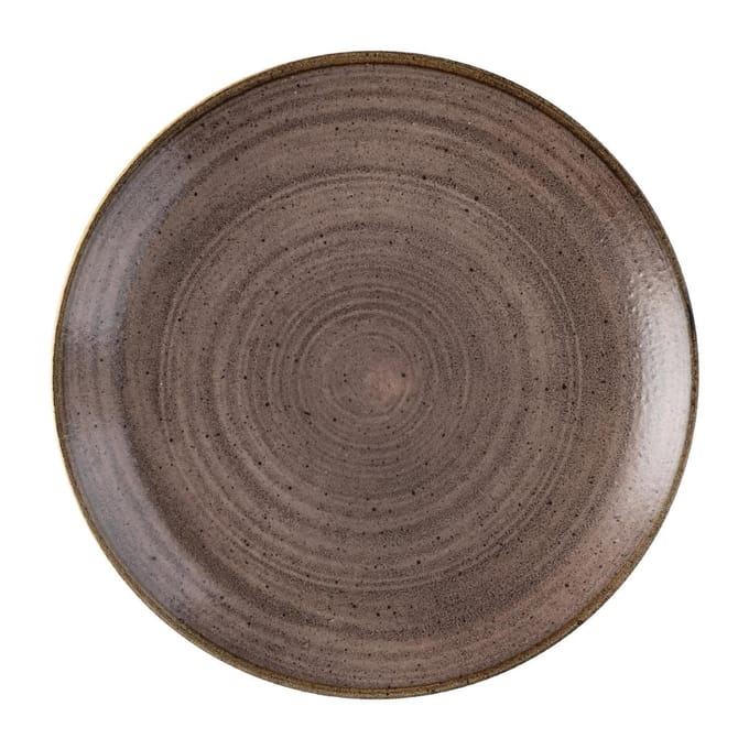 Churchill Stonecast Raw Evolve Brown Coupe Borden 219mm (12 stuks)