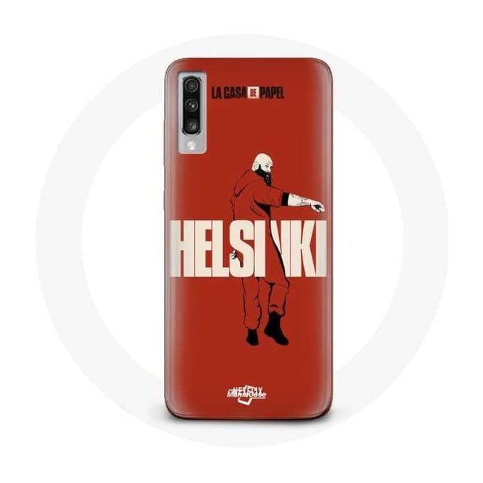 Coque - La Casa De Papel - Samsung Galaxy A70 - Souple - Rouge - Protection