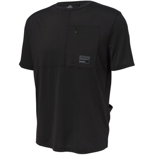 CRIVIT Heren sportshirt (Zwart, M)