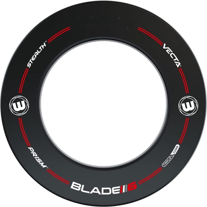 REN® Dartbord Surround Ring - Surround Ring - Zwart - 70cm x 70cm x 4cm