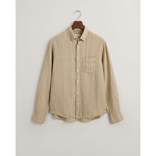 Gant casual overhemd beige