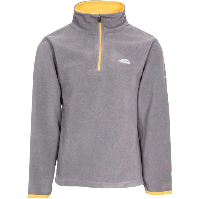 Trespass Jongens Etto Airtrap Microfleece (Stormgrijs)