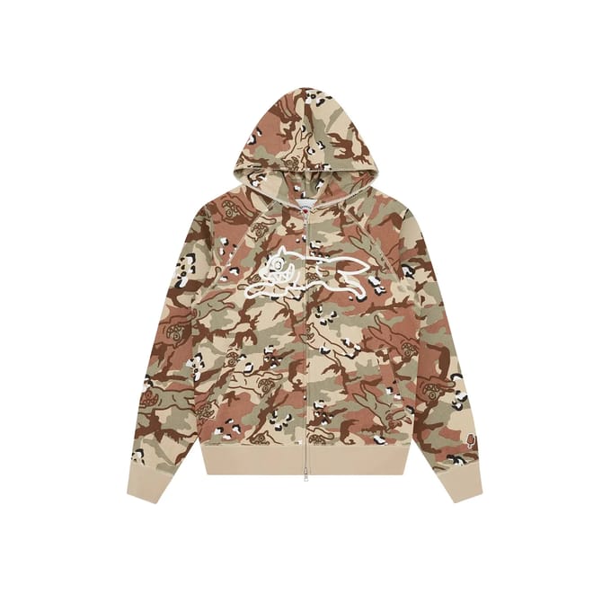 Volledige rits sweatshirt Icecream Choc Chip Rnning Dog