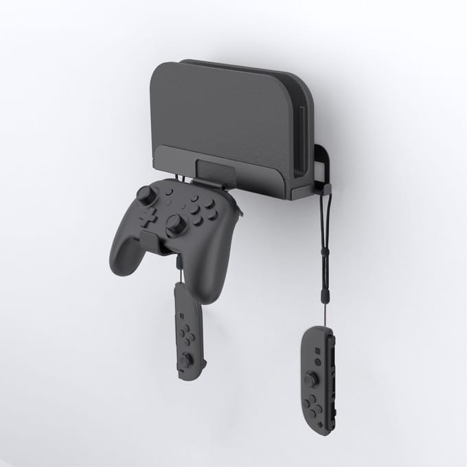 Muurbeugel voor Nintendo Switch 2 + Controllers