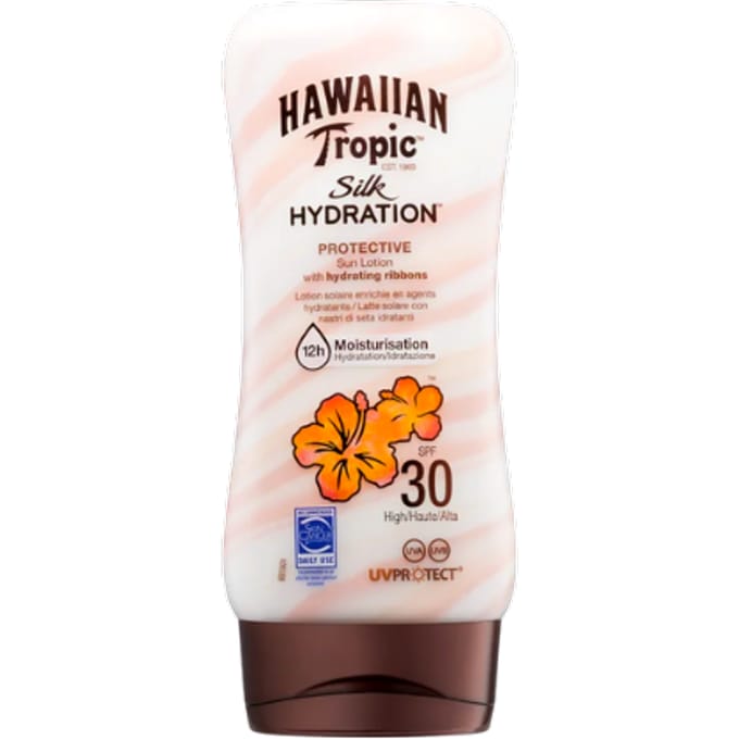 Hawaiian Tropic Silk Hydration ZonnebrandcrÃ¨me SPF30 180 ml