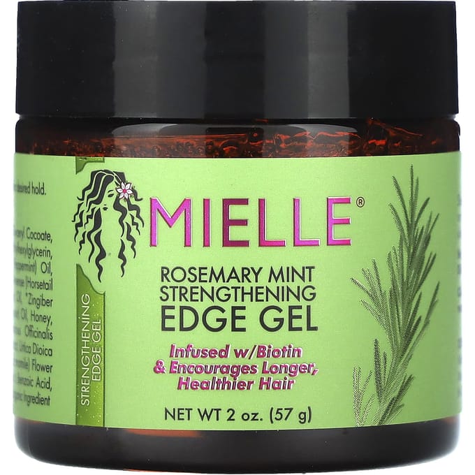 Mielle, Rosemary Mint Verbeterde Rand Gel, 2 oz (57 gr) beige
