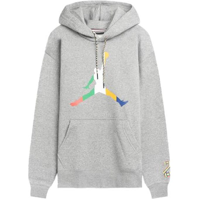 Sweatshirts Jordan Homme Gris à Capuche Modéré Regular S white