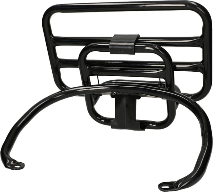 Achterdrager opklapbaar voor Vespa GTS 125-300cc glans zwart
