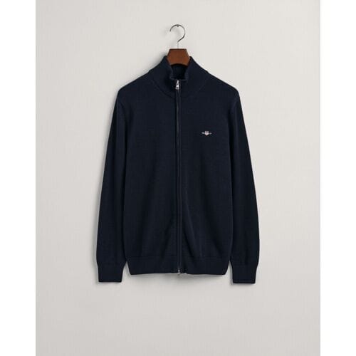 Gant Vest casual cotton zip cardigan 8030164/433