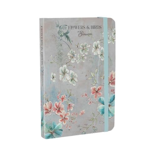 Flowers & Birds Blossom A6 Notebook
