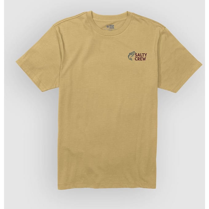Salty Crew Bait Shop T-Shirt geel